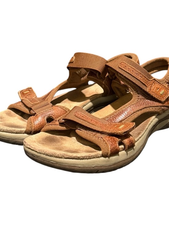 Earth Spirit Shoes - Earth Spirit Gelron 2000 Dewberry Leather Sandals Women's 8.5 Granola Gorpcore